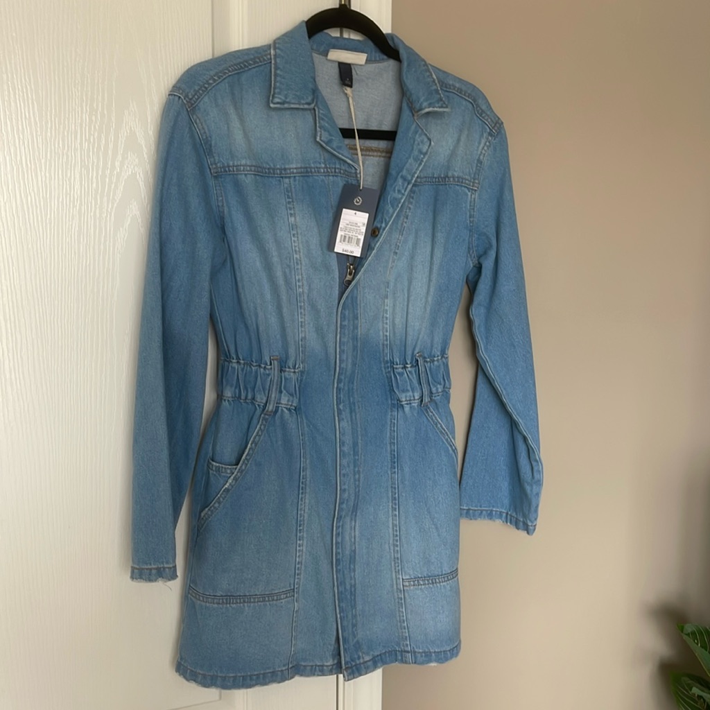 Universal Thread Denim Blue Long Sleeve Dress